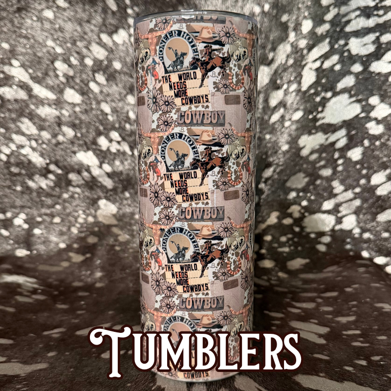 Western Tumblers and Drinkware