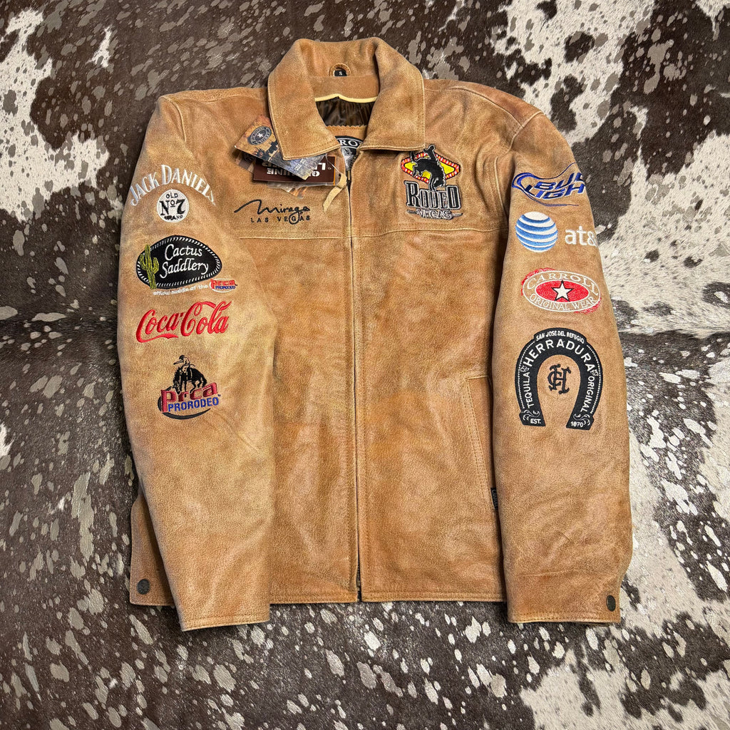 Small NWT Limited Edition Rodeo Vegas Leather Jacket