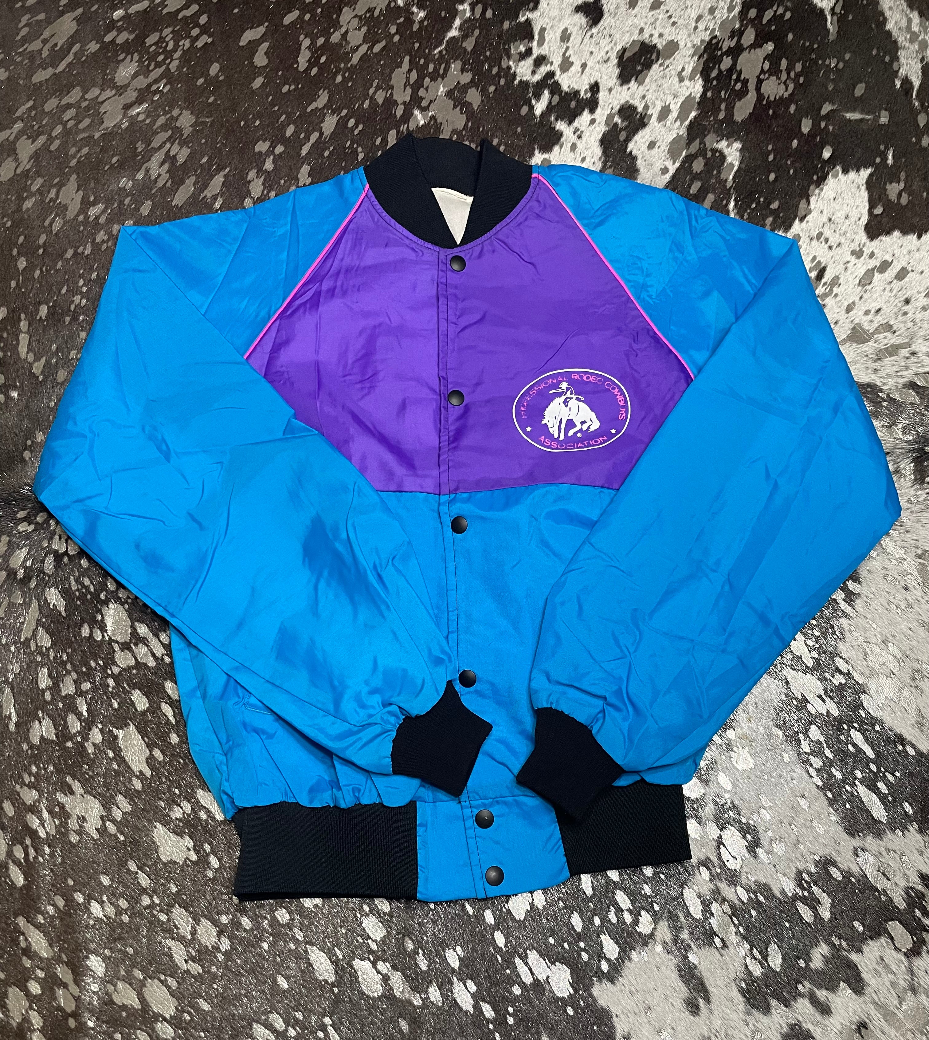 Medium Vintage PRCA Nylon Bomber