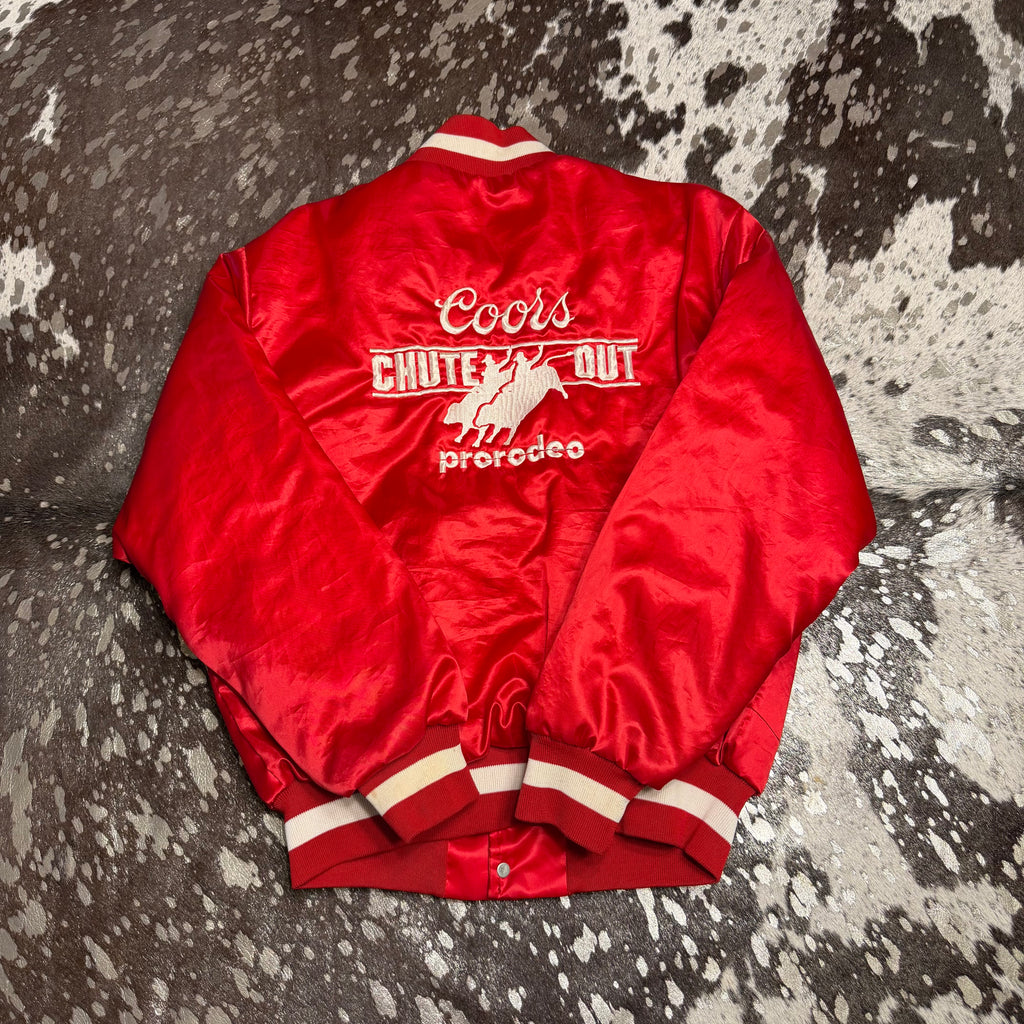 Medium Vintage Coors Rodeo Satin Jacket