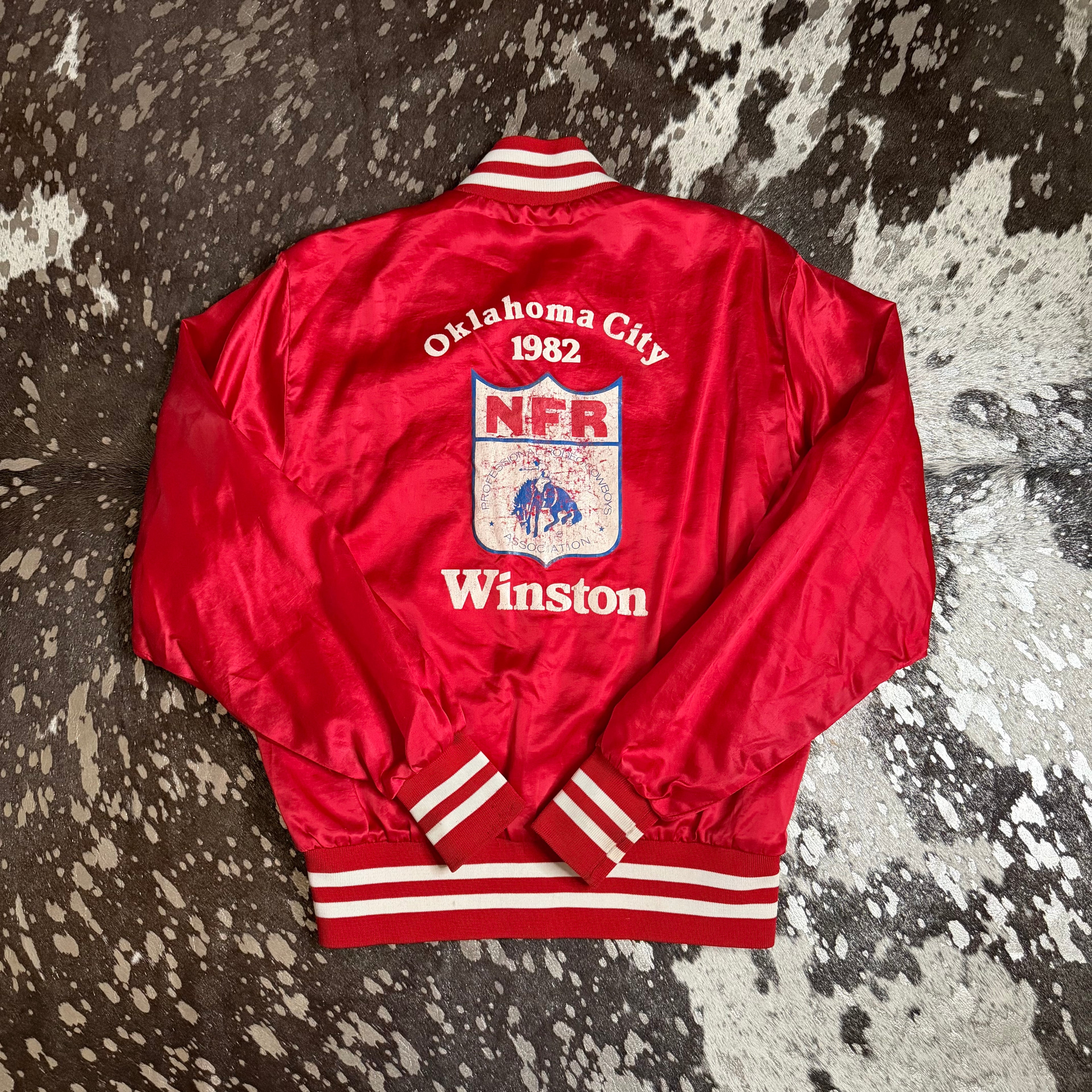 Medium Vintage 1982 NFR Nylon Jacket