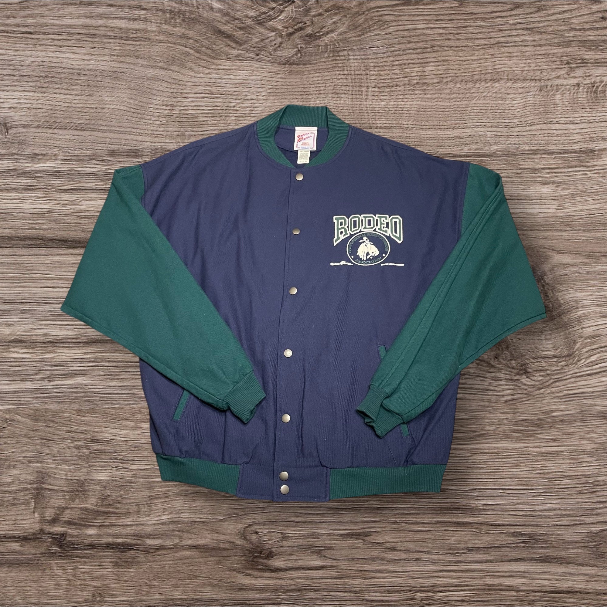 XLarge Vintage PRCA Canvas Bomber