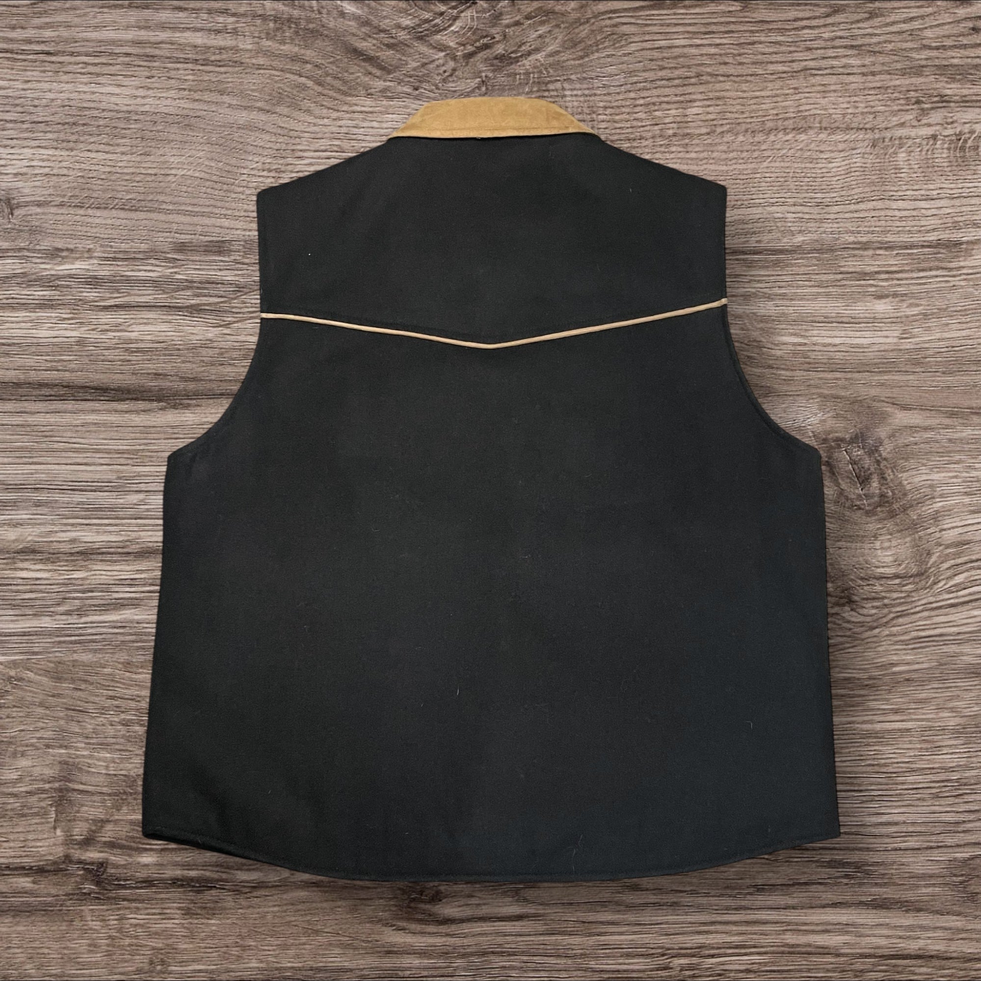Large Vintage Cowboy Vest by Cripple Creek