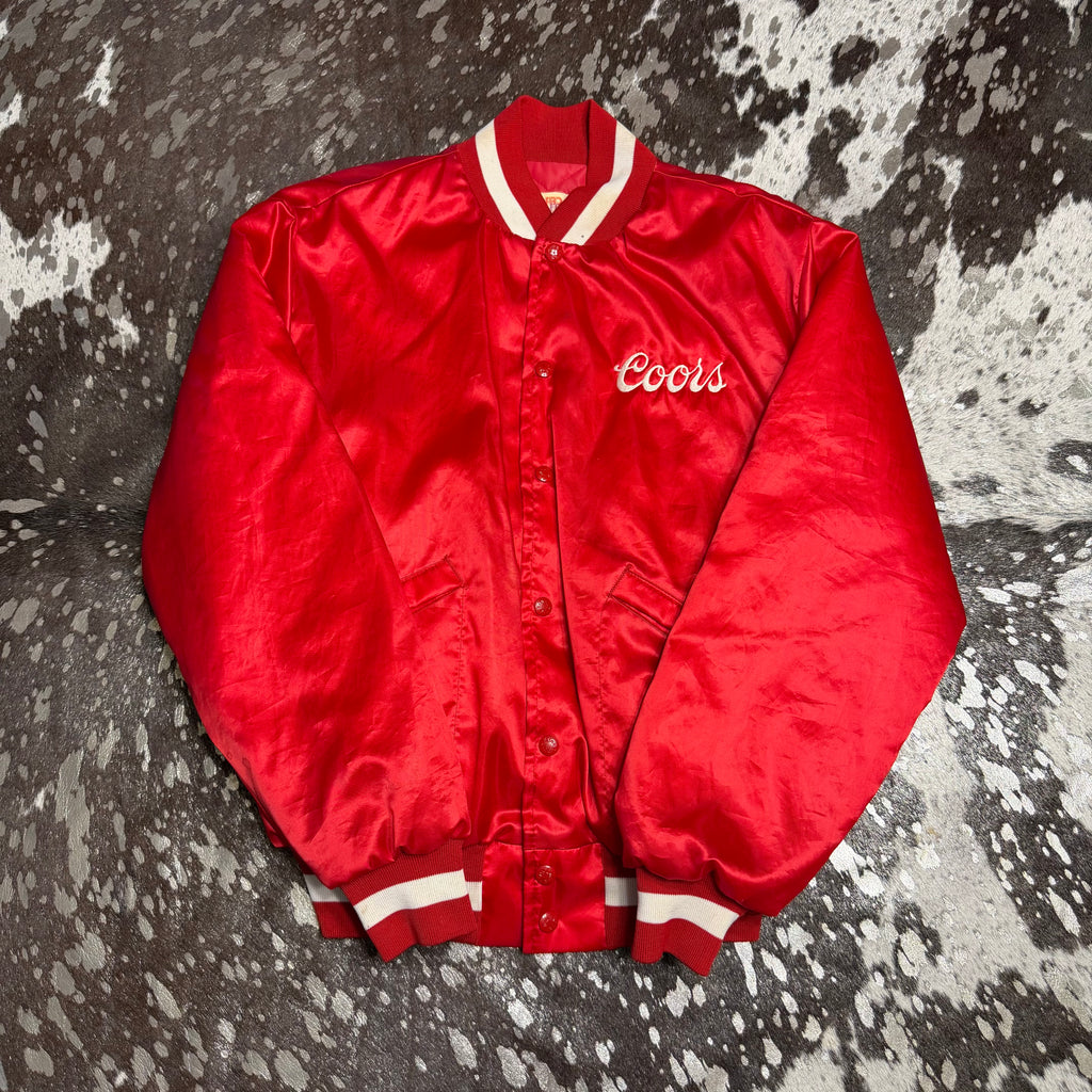 Medium Vintage Coors Rodeo Satin Jacket