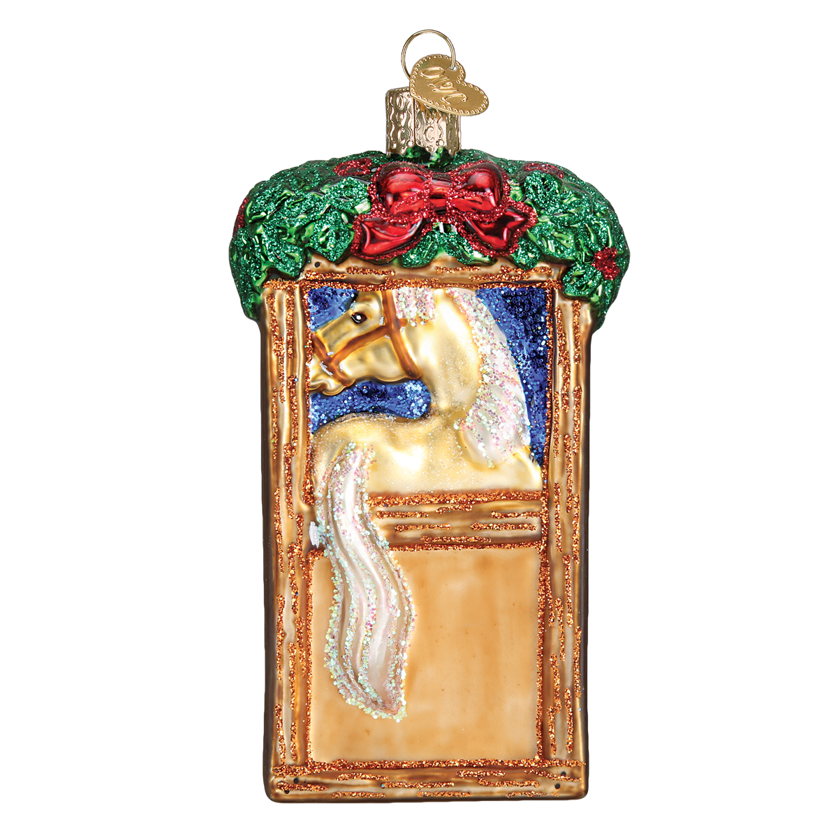 Horse In Stall Ornament