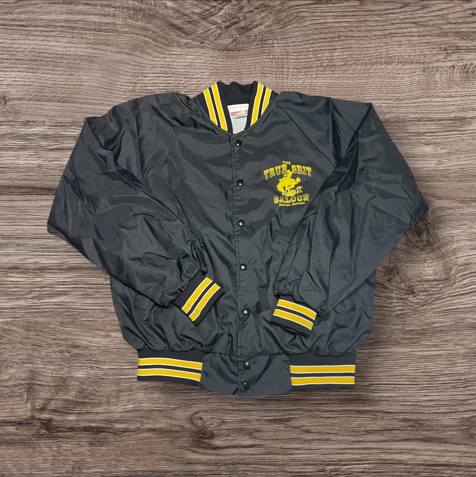 Large True Grit Saloon Nylon Bomber