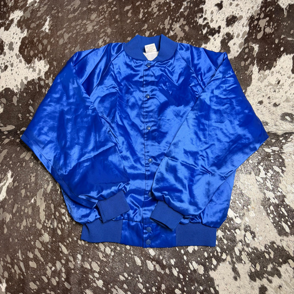 Large Vintage Mesquite Championship Rodeo Satin Jacket