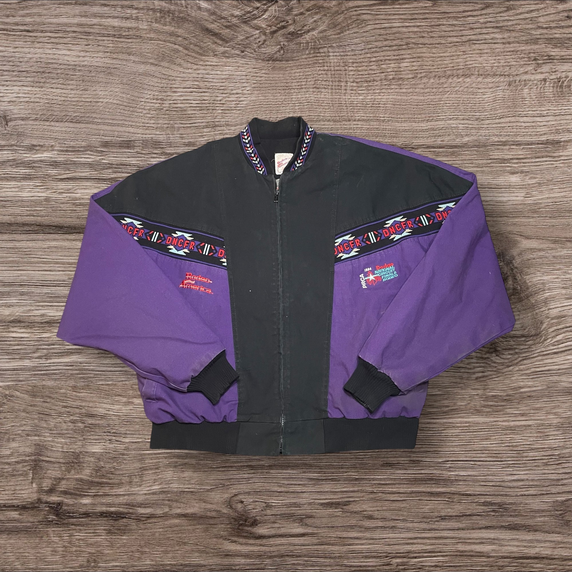 Large Vintage 1994 DNCFR Aztec Bomber