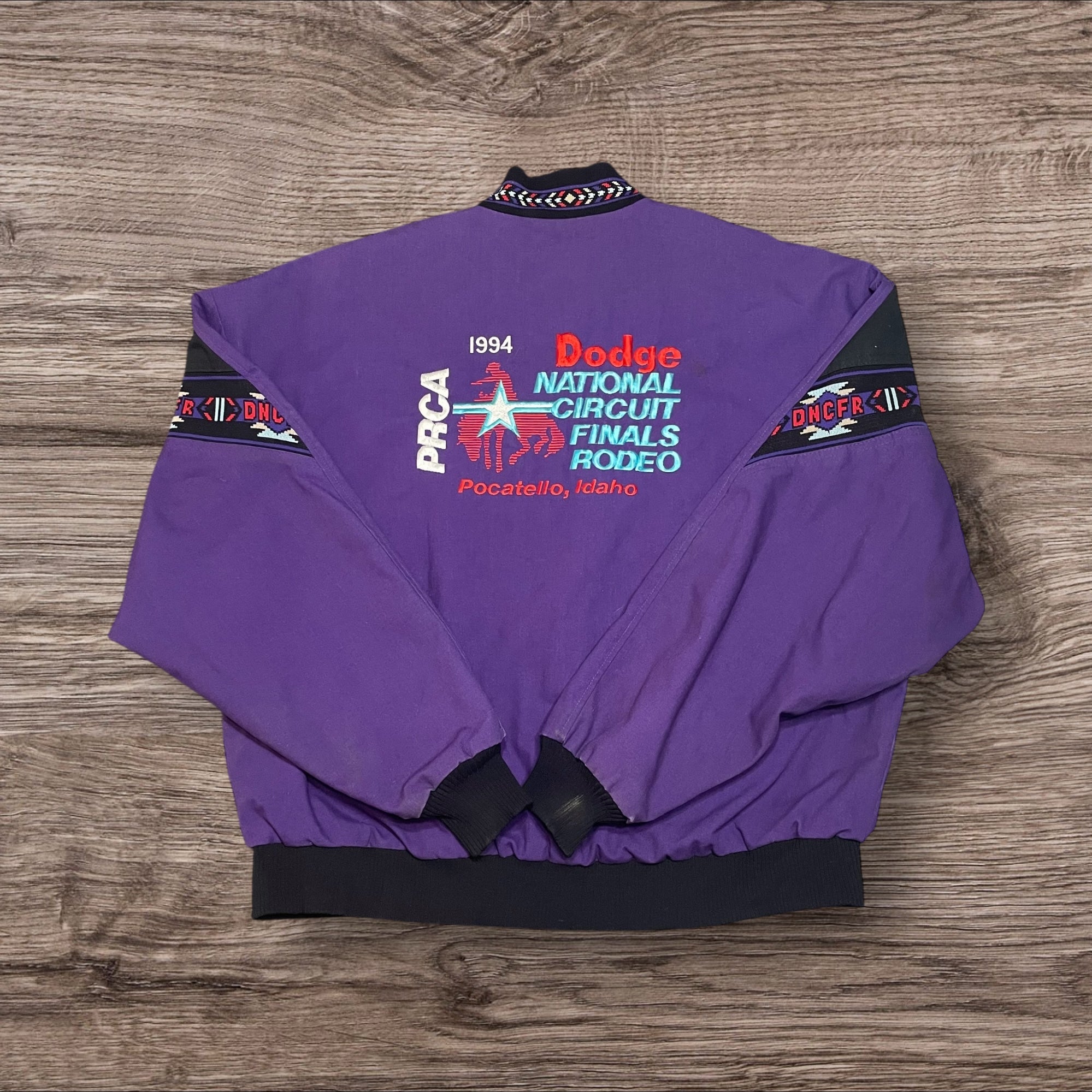 Large Vintage 1994 DNCFR Aztec Bomber