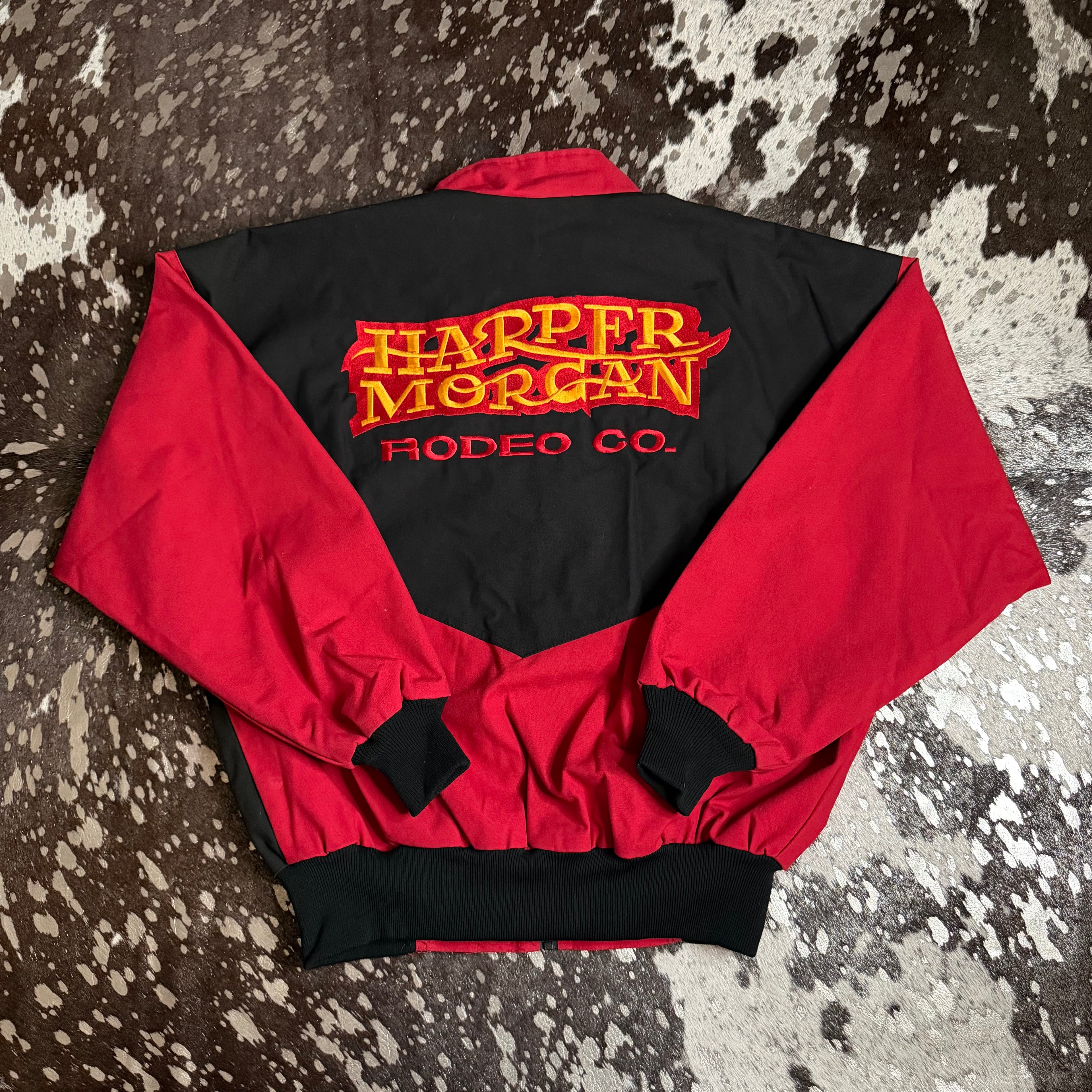 Large Vintage Harper and Morgan Rodeo Co. Cotton Jacket