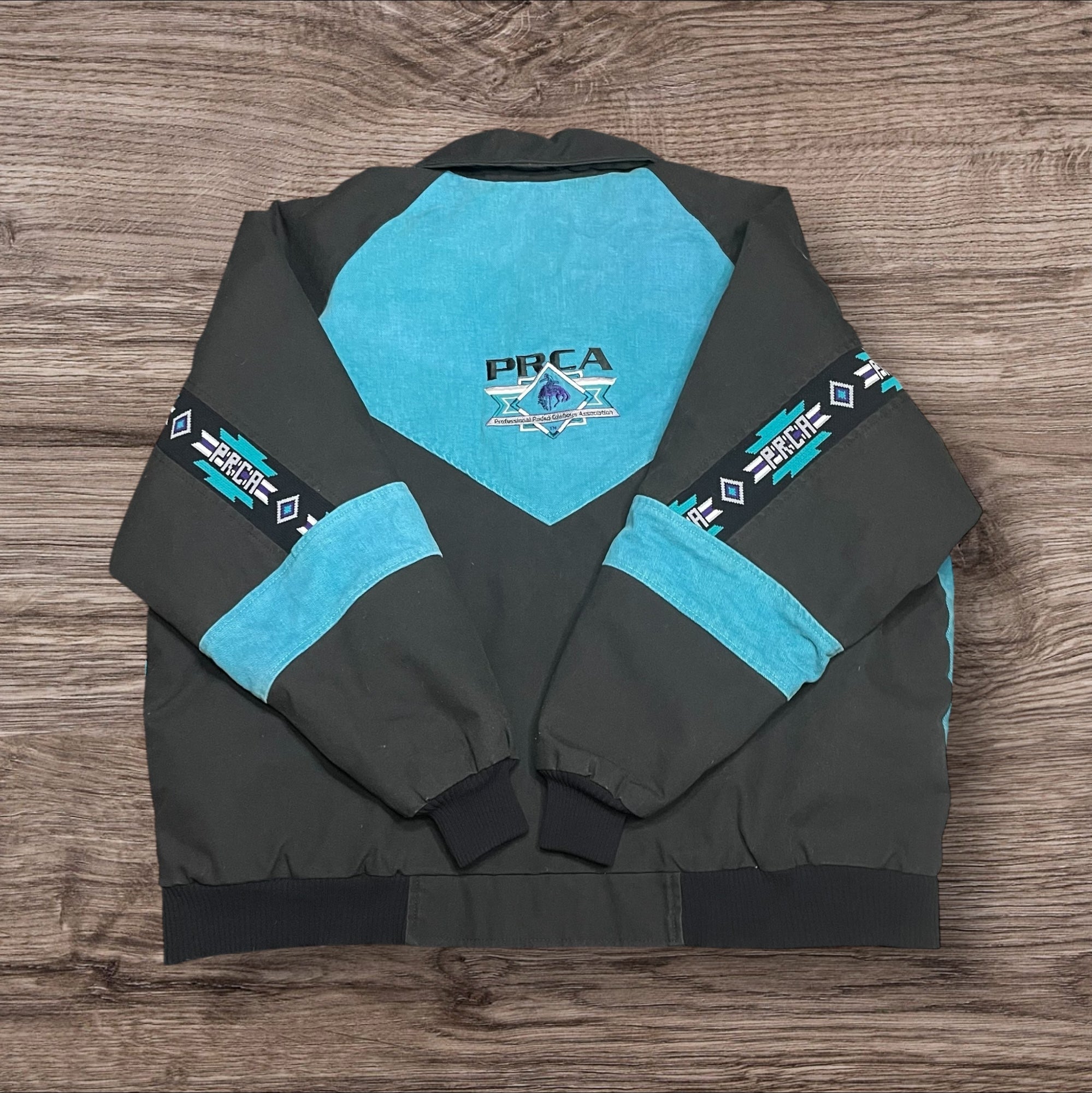 2XLarge Vintage PRCA Aztec Canvas Bomber