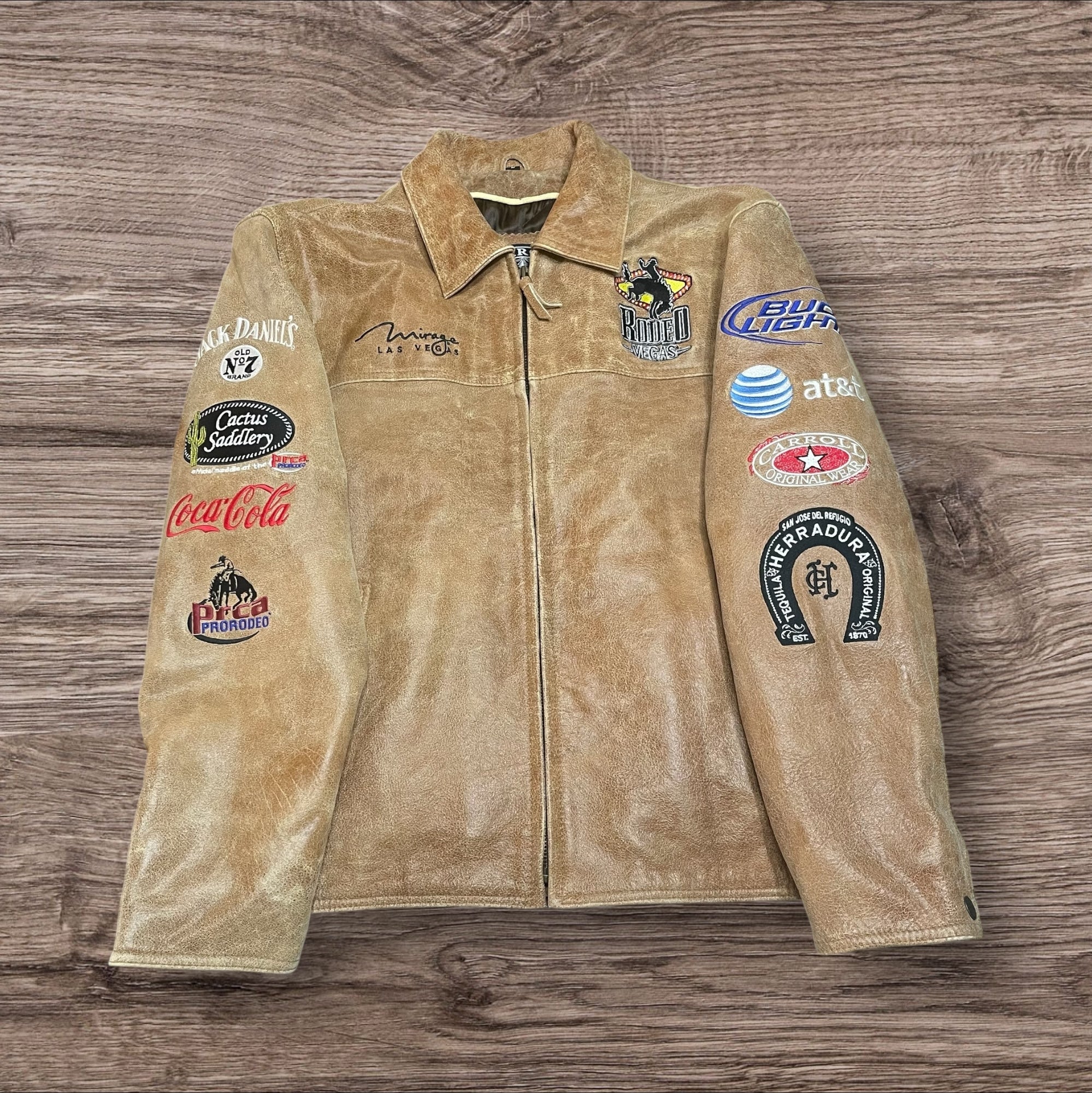 Large Rodeo Vegas Limited Edition Leather Jacket