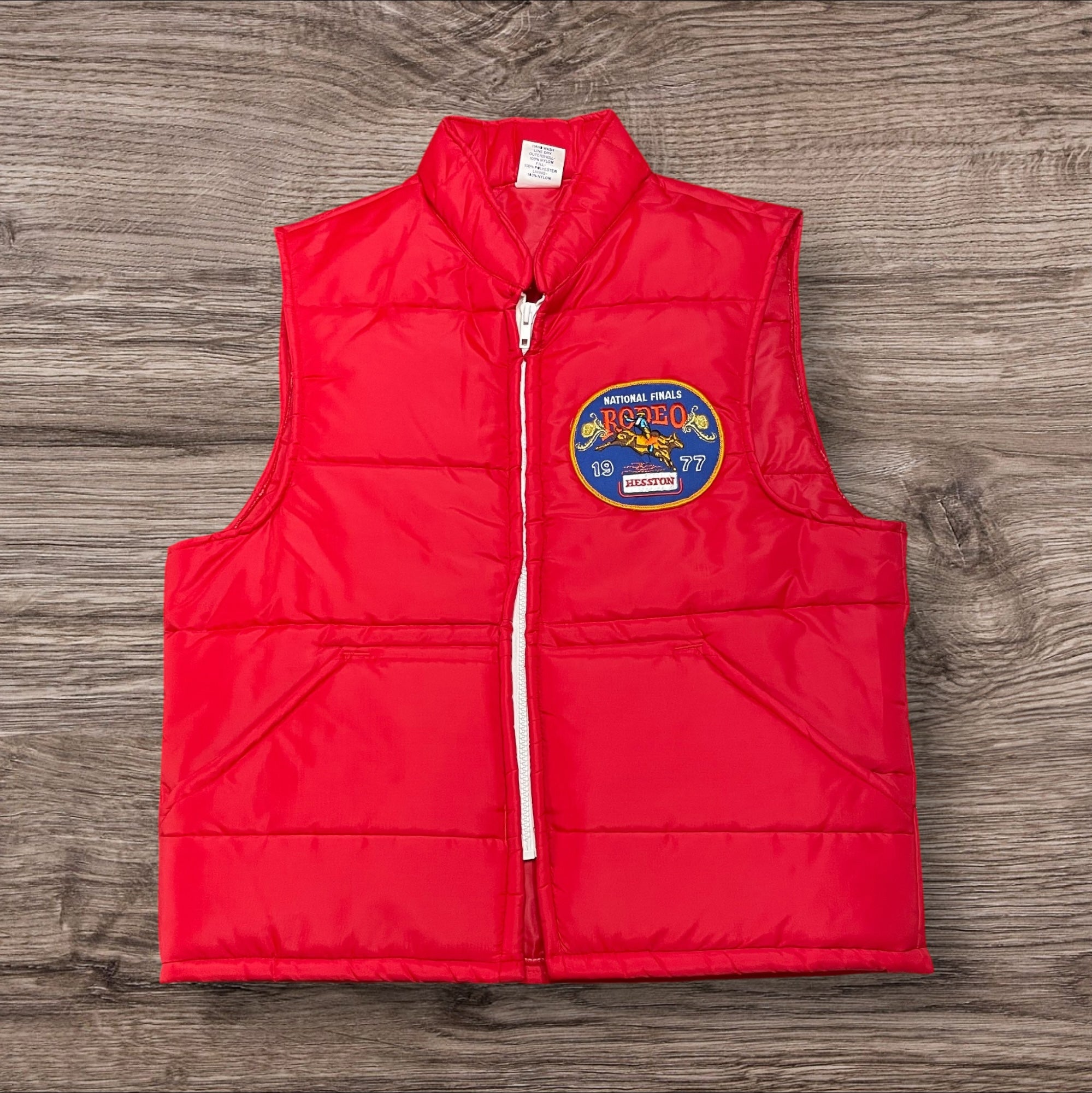 Medium Vintage 1977 NFR Puffer Vest