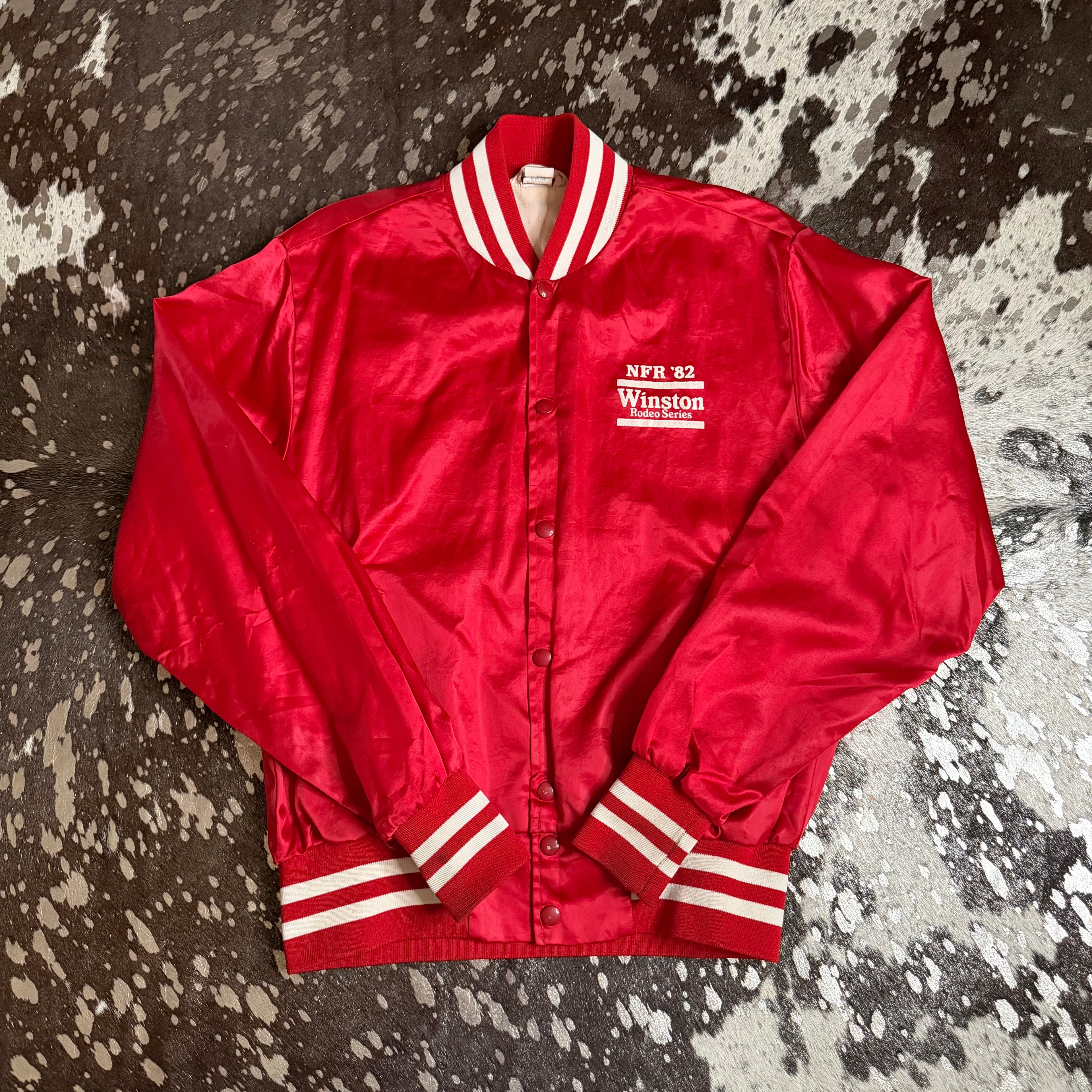 Medium Vintage 1982 NFR Nylon Jacket