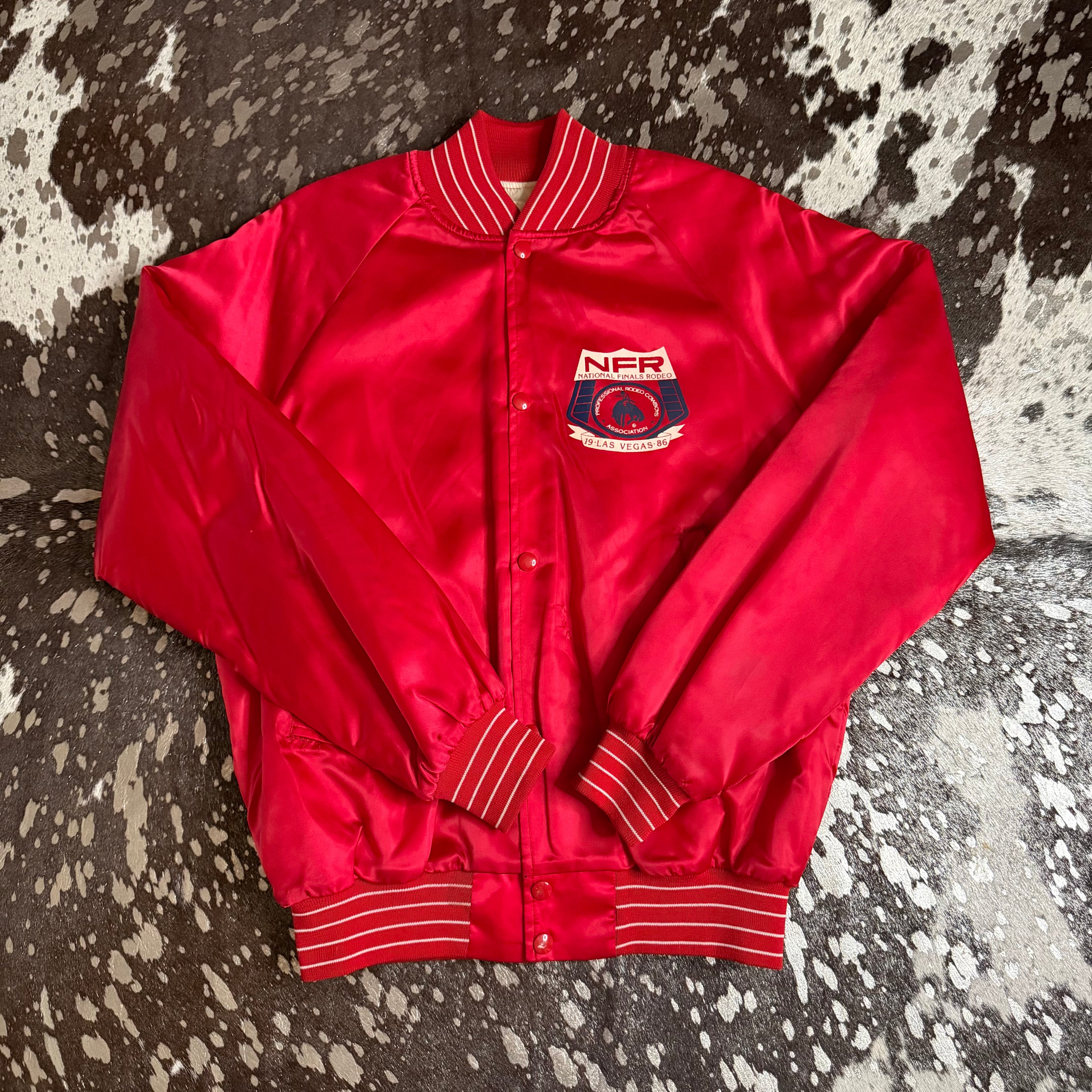 Medium Vintage 1986 NFR Nylon Jacket