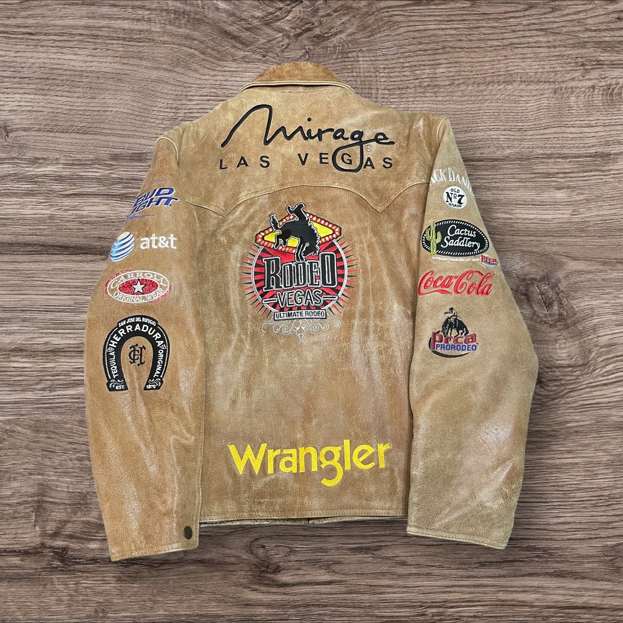 Large Rodeo Vegas Limited Edition Leather Jacket