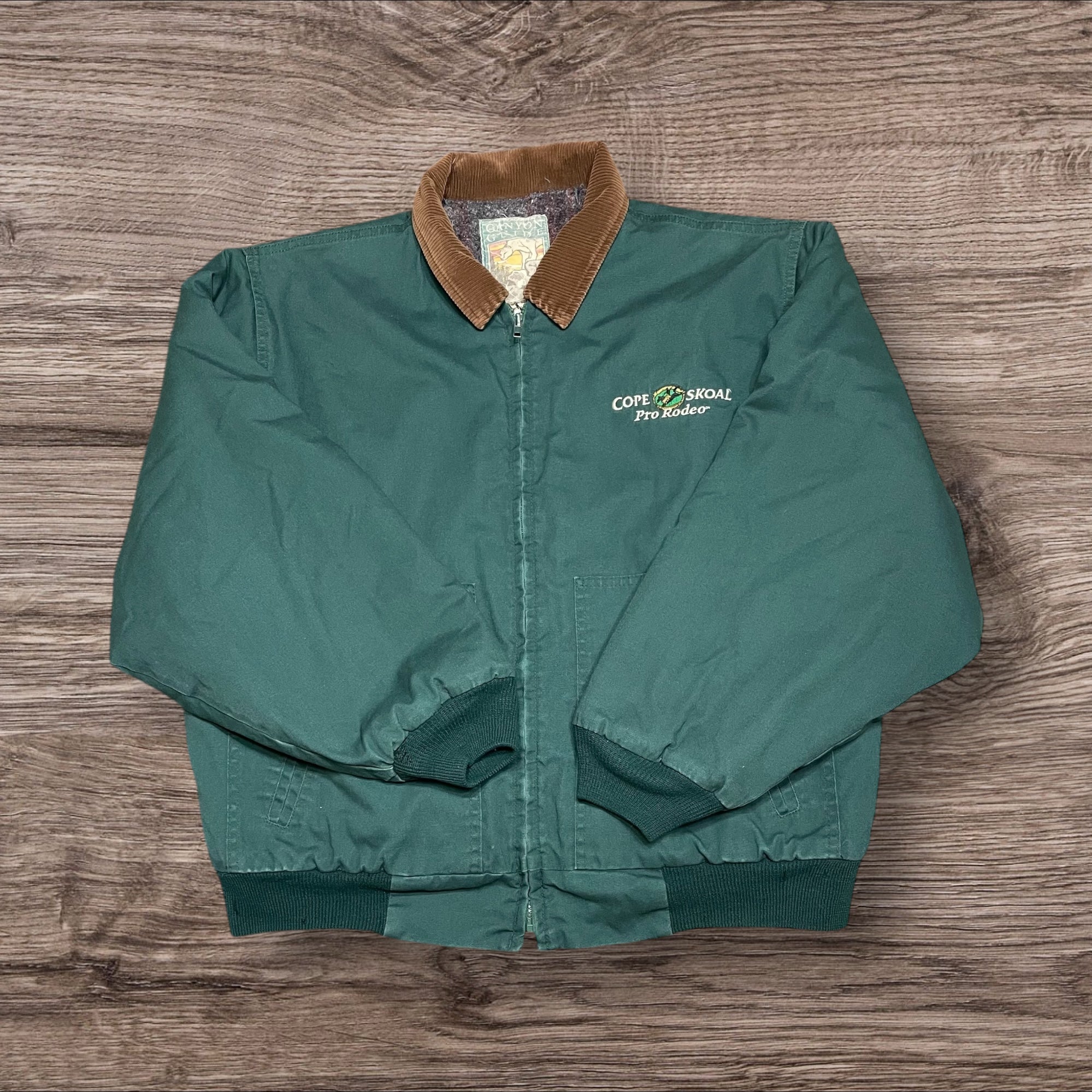 XLarge Vintage Copenhagen/Skoal ProRodeo Canvas Bomber
