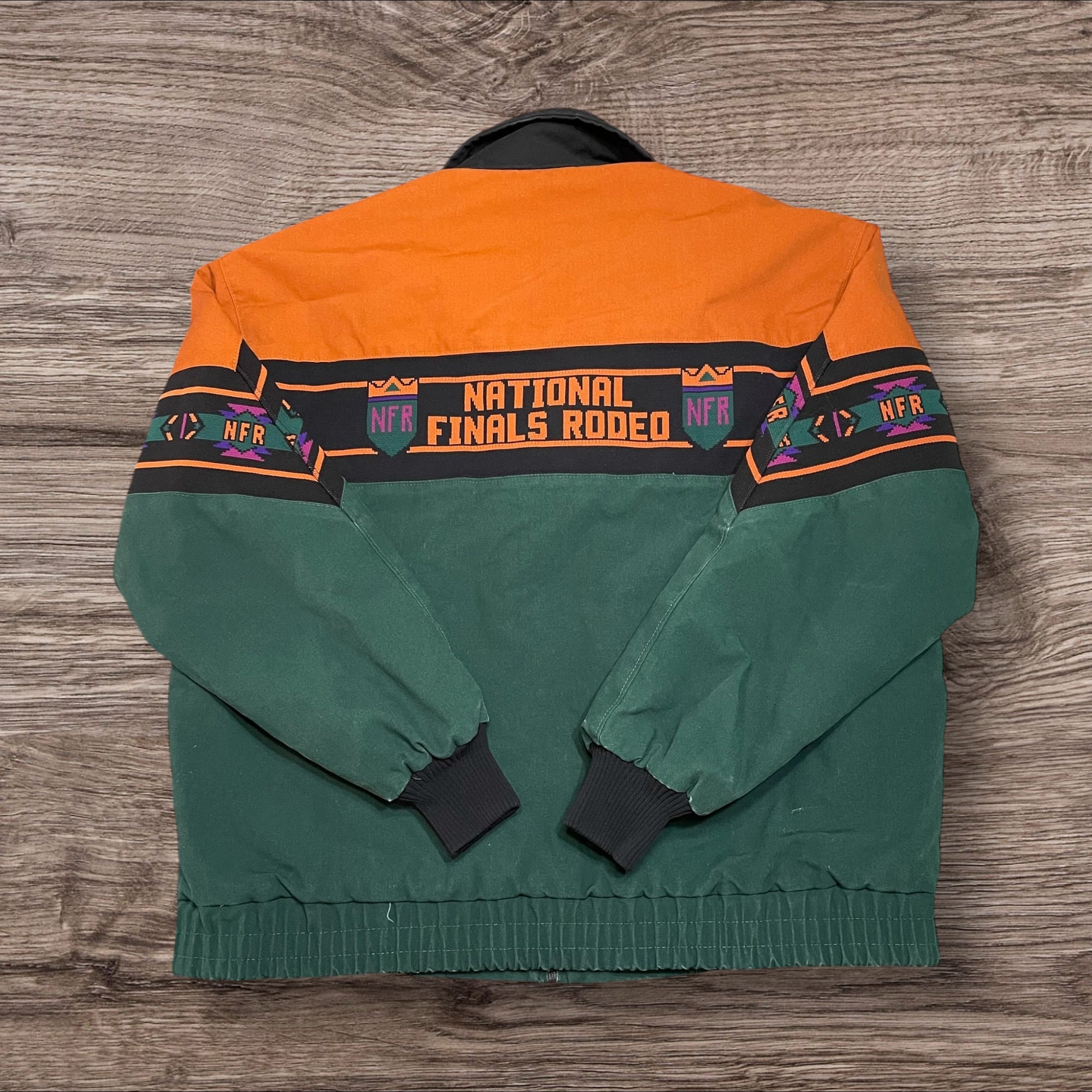 XLarge Vintage NFR Canvas Aztec Bomber