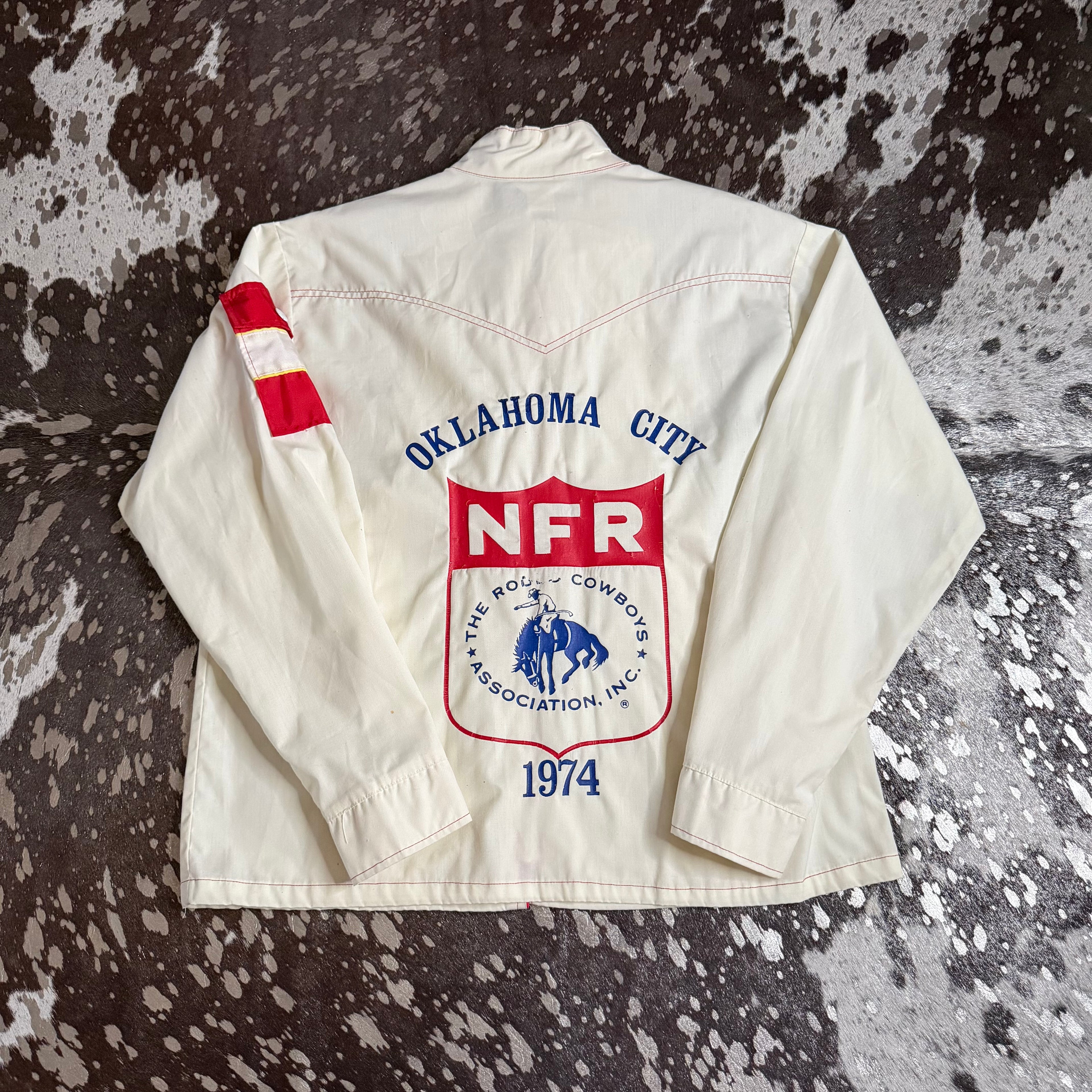 Medium Vintage 1974 NFR Oklahoma City Jacket