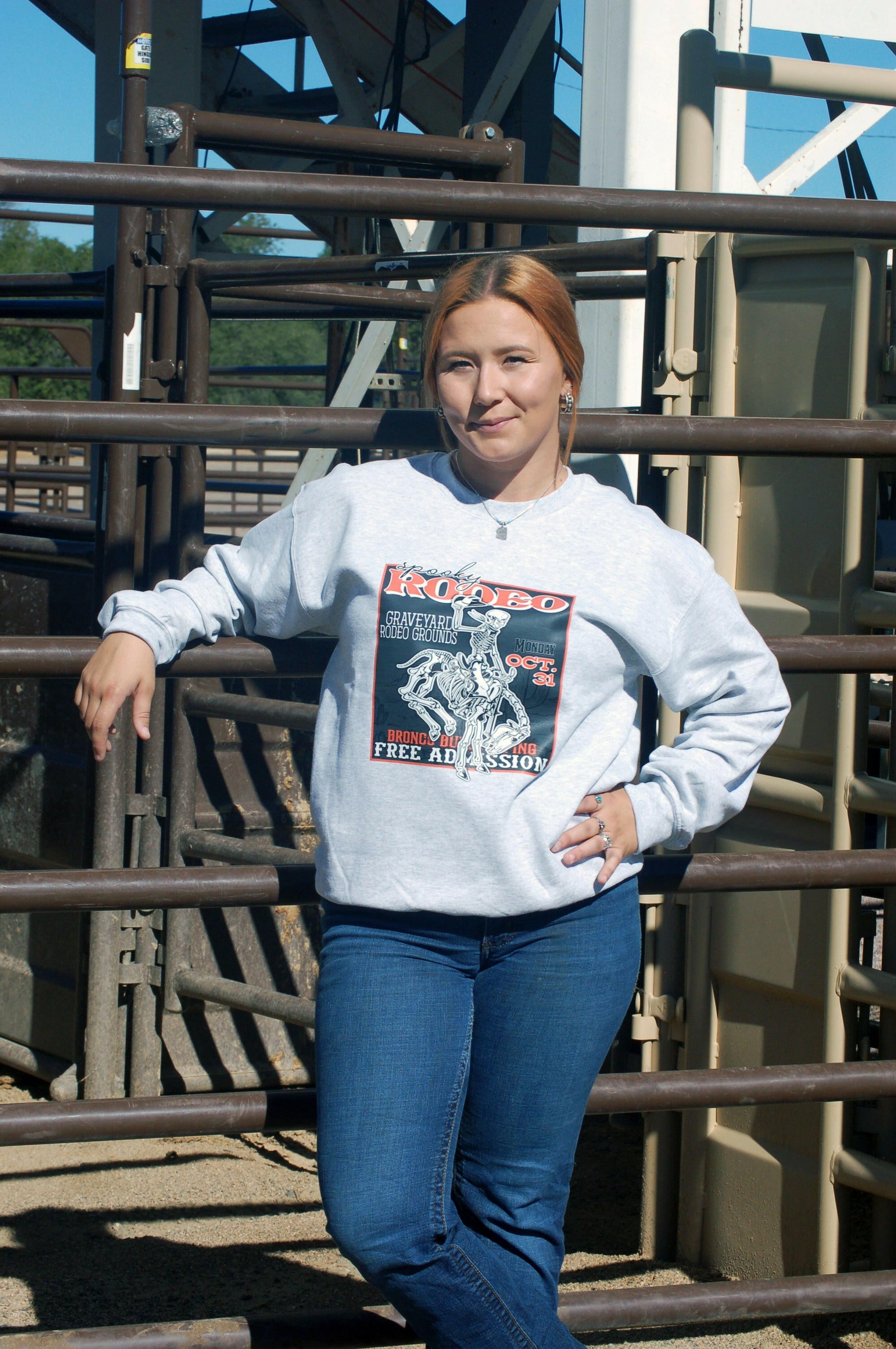 Spooky Rodeo Bronc Rider