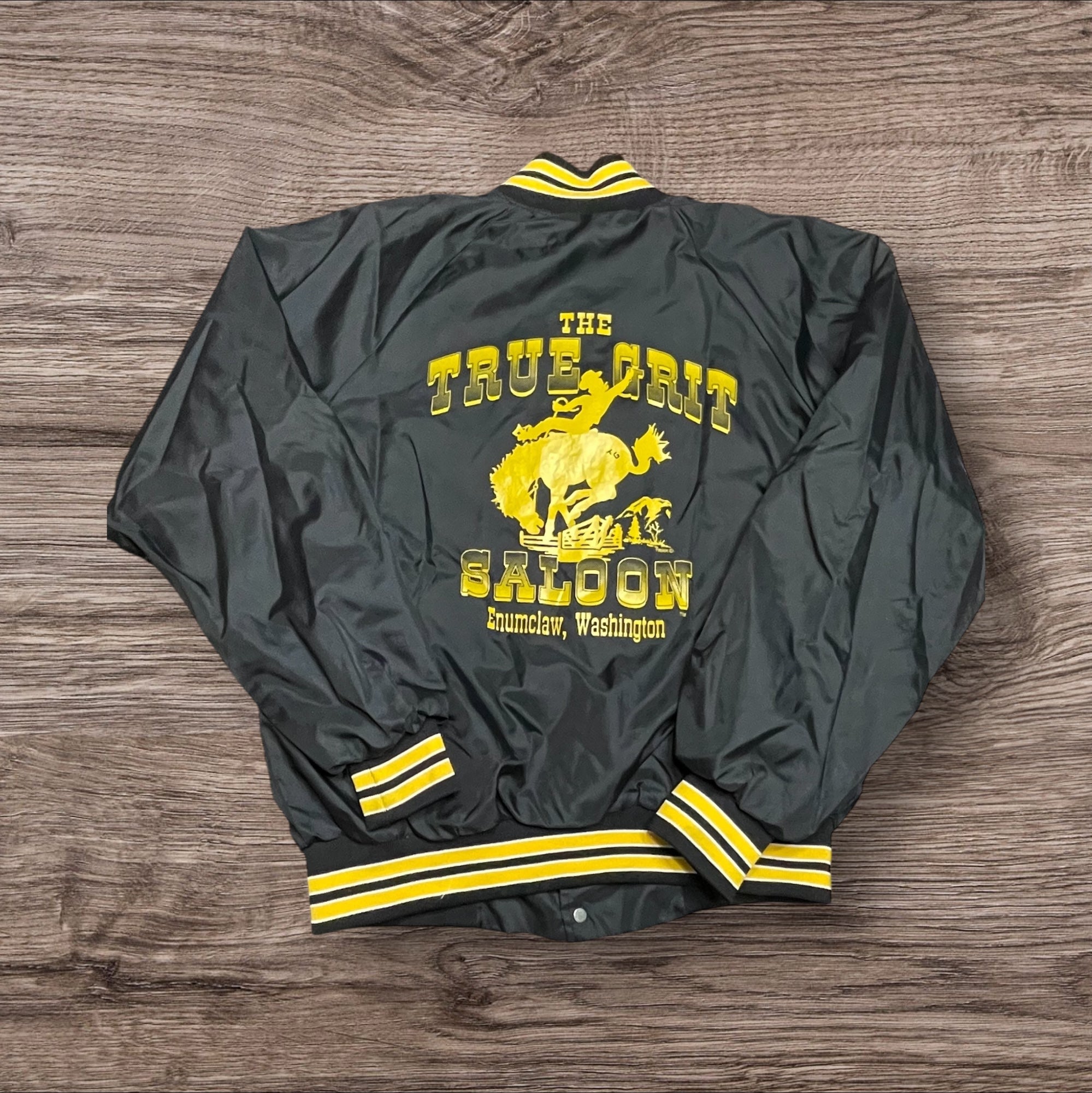 Large True Grit Saloon Nylon Bomber