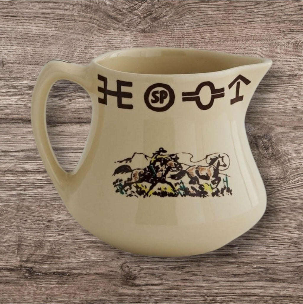 True West Rodeo Pattern 10 oz. Creamer