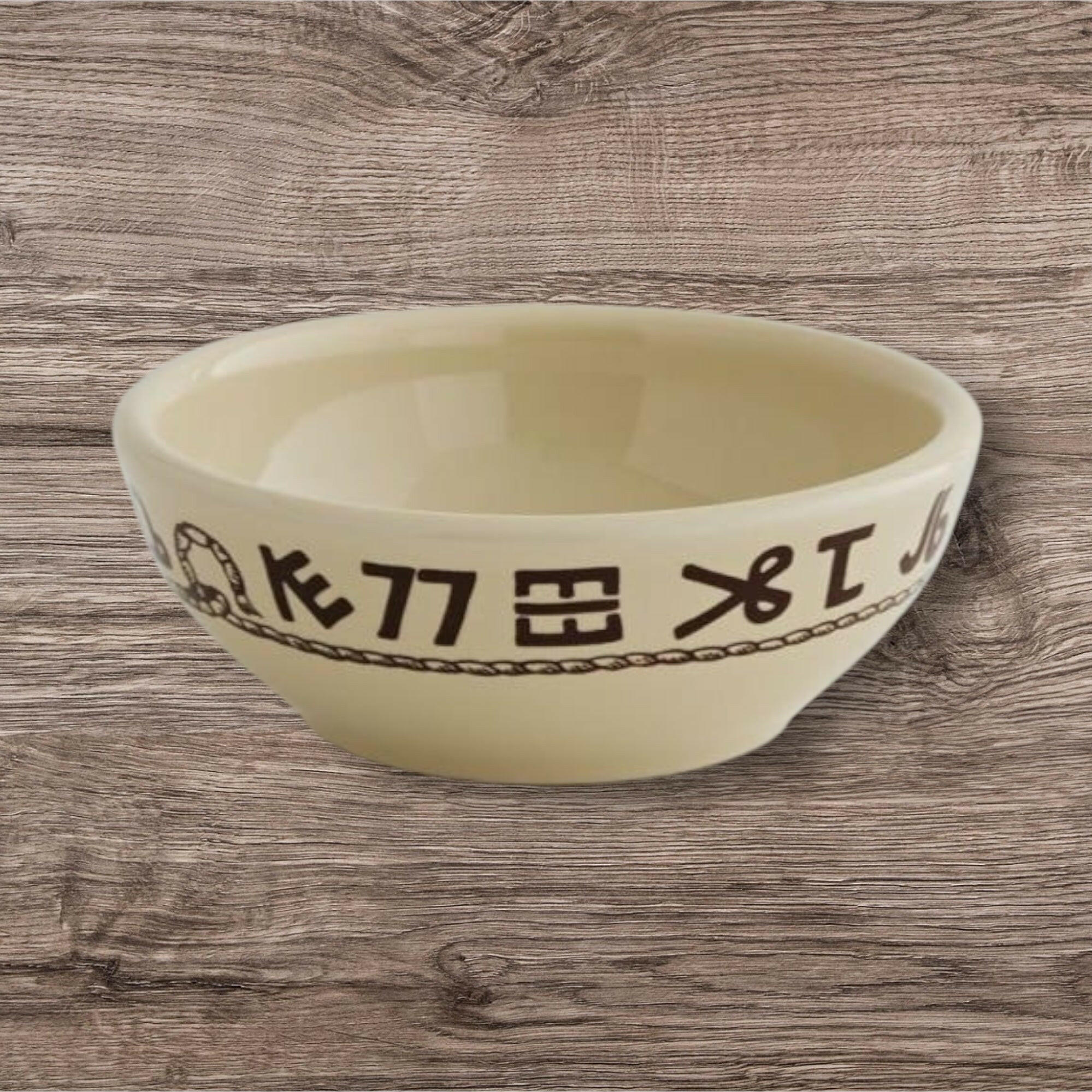 True West Rodeo Pattern 14 oz. Soup Bowl