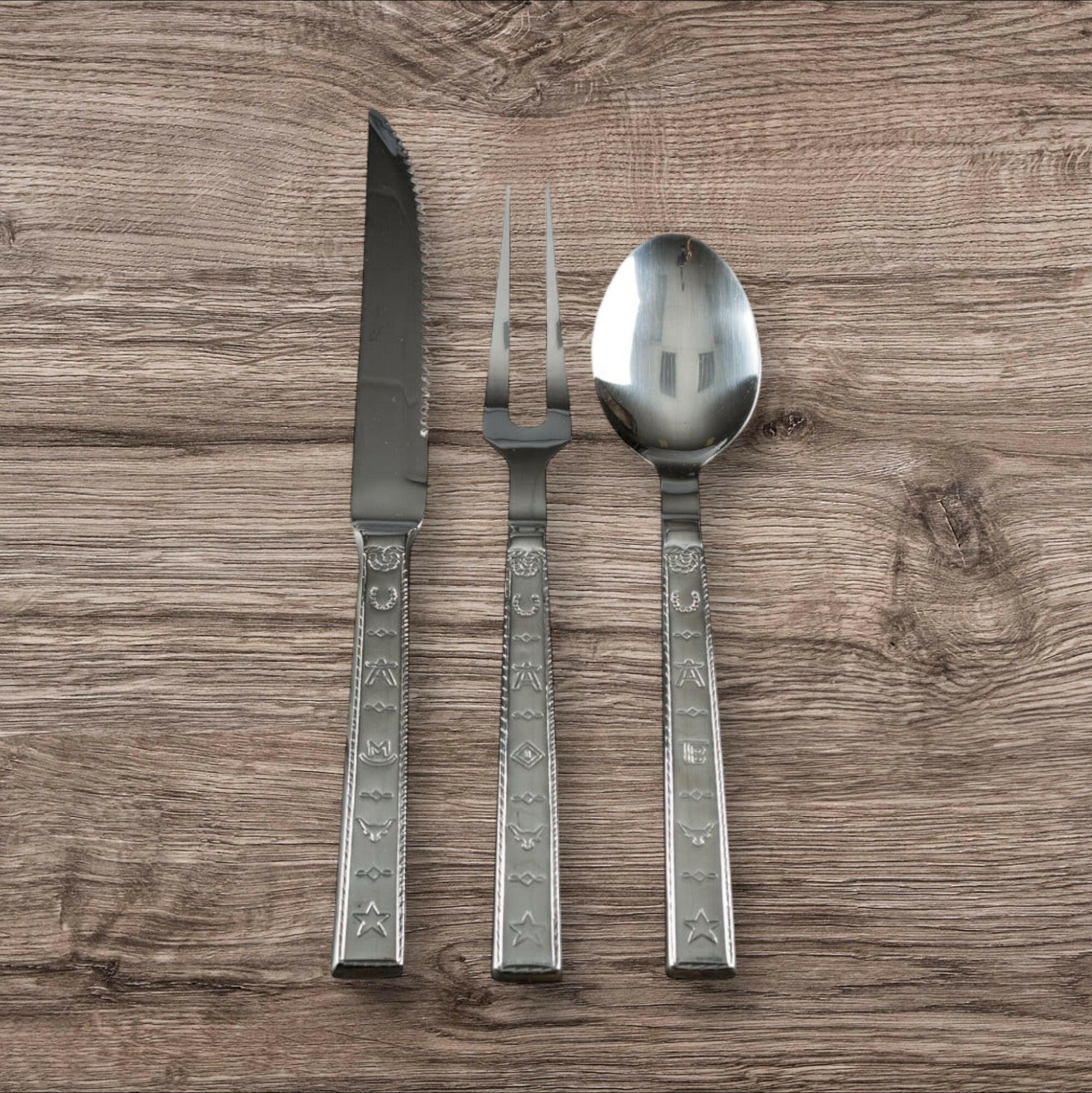 West Creation 3 Piece Western Brands Serving Set