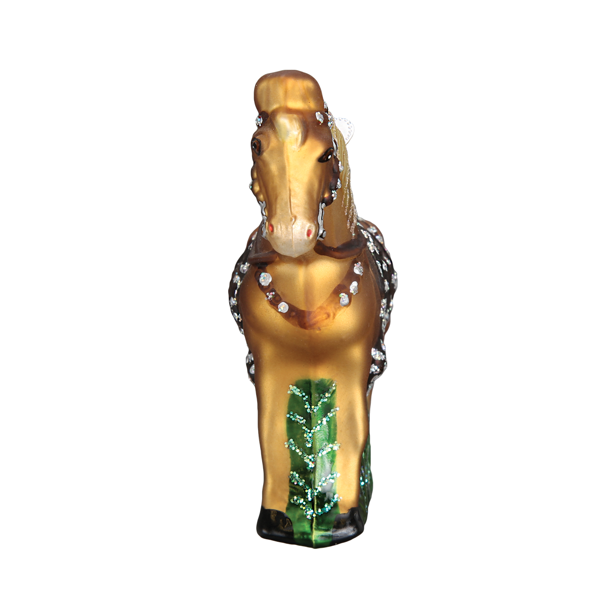 Old World Christmas Western Palomino Horse Ornament